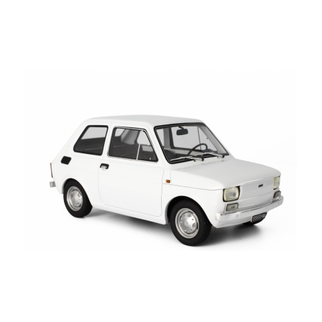 Fiat 126 1972 bílá, Laudoracing-Model 1:18