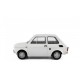 Fiat 126 1972 white, Laudoracing-Model 1/18 scale