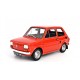 Polski Fiat 126P 1972 červná, Laudoracing-Model 1:18