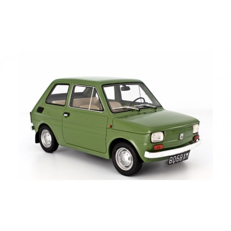 Polski Fiat 126P 1972 green, Laudoracing-Model 1/18 scale