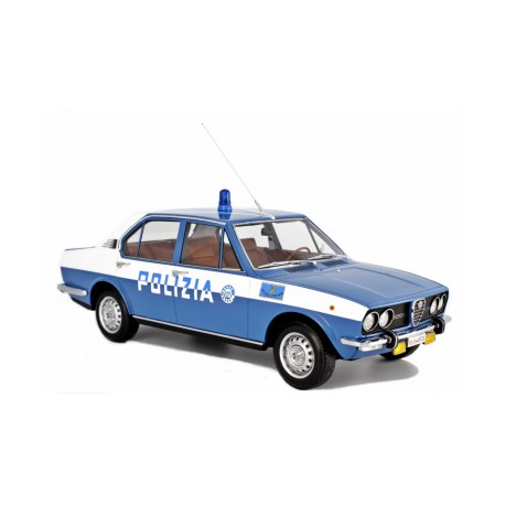 Alfa Romeo Alfetta 1.8 Polizia Stradale 1976, Laudoracing-Model 1/18 scale