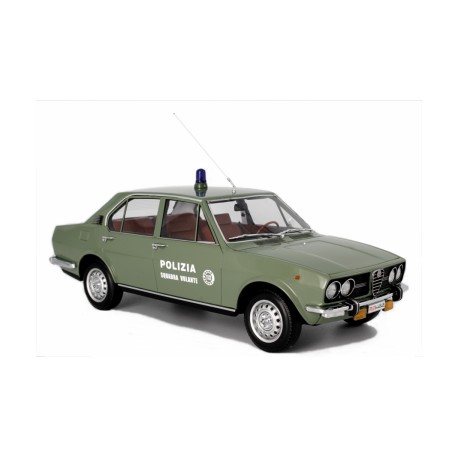 Alfa Romeo Alfetta 1.8 Polizia Squadra Volante 1973, Laudoracing-Model 1/18 scale