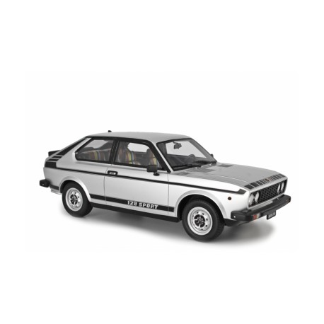 Fiat 128 3P 1100 Sport 1975 stříbrná, Laudoracing-Model 1:18