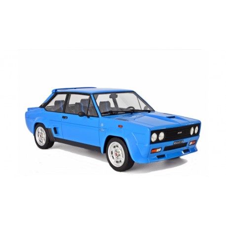 Fiat 131 Abarth Stradale 1976 blue, Laudoracing-Model 1/18 scale