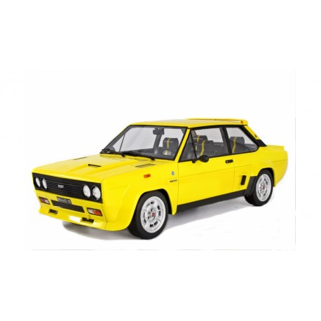 Fiat 131 Abarth Stradale 1976 žlutá, Laudoracing-Model 1:18