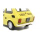 Fiat 126 1972 yellow, Laudoracing-Model 1/18 scale