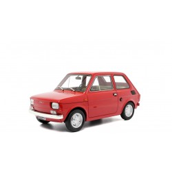 Fiat 126 1972 red, Laudoracing-Model 1/18 scale