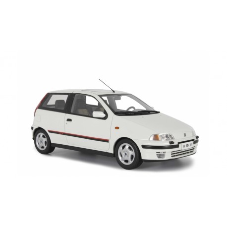 Fiat Punto GT 1400 1993 bílá, Laudoracing-Model 1:18