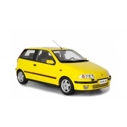 Fiat Punto GT 1400 1993 yellow, Laudoracing-Model 1/18 scale