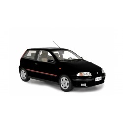 Fiat Punto GT 1400 1993 black, Laudoracing-Model 1/18 scale