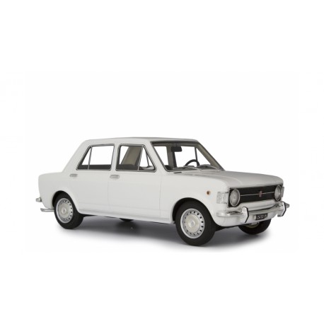 Fiat 128 1969 white, Laudoracing-Model 1/18 scale