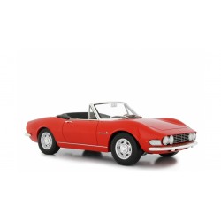 Fiat Dino Spider 2000 1967 red, Laudoracing-Model 1/18 scale