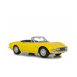 Fiat Dino Spider 2000 1967 yellow, Laudoracing-Model 1/18 scale