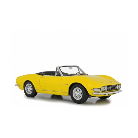 Fiat Dino Spider 2000 1967 yellow, Laudoracing-Model 1/18 scale