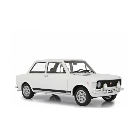 Fiat 128 rally 1971 white, Laudoracing-Model 1/18 scale