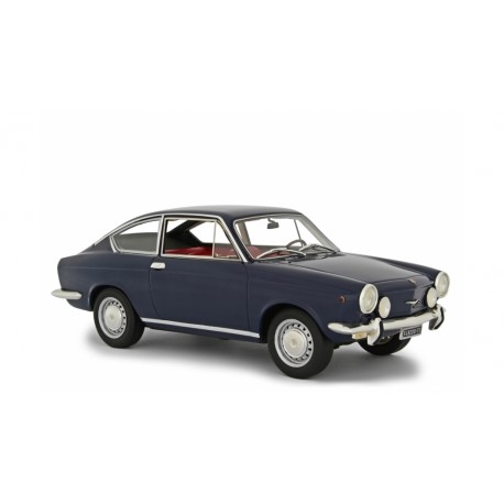 Fiat 850 Sport Coupè 1968 blue, Laudoracing-Model 1/18 scale