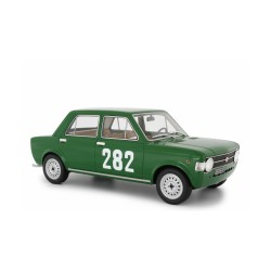 Fiat 128 rally Trento-Bondone, driver Eraldo Olivari, green, Laudoracing-Model 1/18 scale