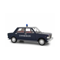 Fiat 128 Carabinieri Trasporto Ufficiali 1969, blue, Laudoracing-Model 1/18 scale