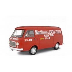 Fiat 238 VAN Assistenza Corse Lancia Rally Team 1970 červená, Laudoracing-Model 1:18