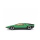 Alfa Romeo 33 Bertone Carabo 1968 Museum Version green, Laudoracing-Model 1/18 scale