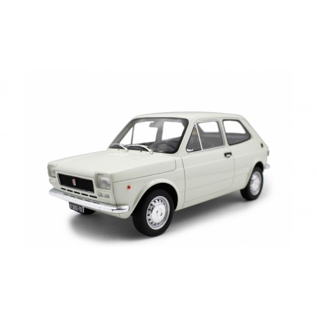 Fiat 127 1. série 1971 bílá, Laudoracing-Model 1:18