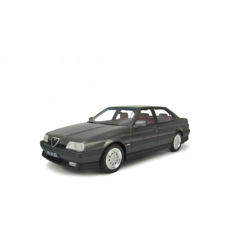 Alfa Romeo 164 3.0 V6 Q4 1993 dark grey, Laudoracing-Model 1/18 scale