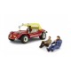 Puma Dune Buggy 1972 + Bud Spencer + Terence Hill, red, Laudoracing-Model 1/18 scale