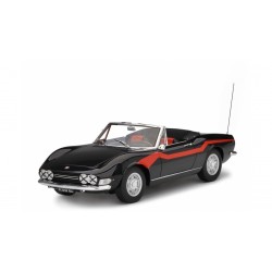 Fiat Dino Spider 2000 1967 Un Sacco Bello black, Laudoracing-Model 1/18 scale