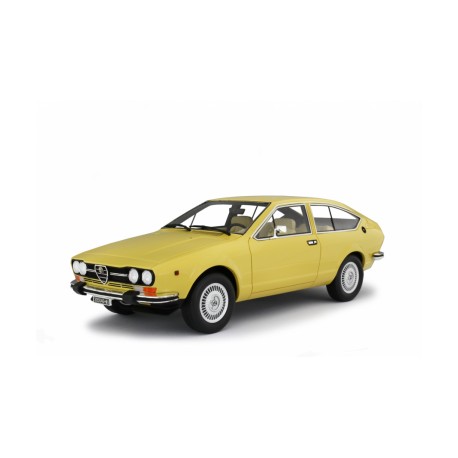 Alfa Romeo Alfetta GTV 2000 1976 žlutá, Laudoracing-Model 1:18