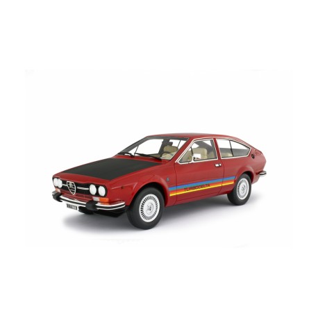 Alfa Romeo Alfetta GTV 2000 Turbodelta 1979 red, Laudoracing-Model 1/18 scale