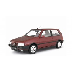 Fiat Uno Turbo 2. Serie MK2 Racing 1992 red metallic, Laudoracing-Model 1/18 scale