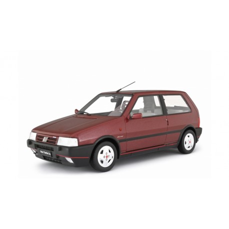 Fiat Uno Turbo 2. Série MK2 Racing 1992 červená metalíza, Laudoracing-Model 1:18