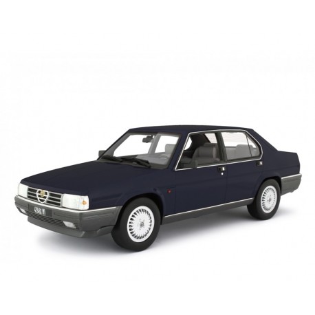 Alfa Romeo Alfa 90 2.5 Iniezione Quadrifoglio Oro 1985 modrá, Laudoracing-Model 1:18