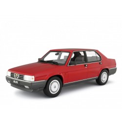 Alfa Romeo Alfa 90 2.5 Iniezione Quadrifoglio Oro 1985 red, Laudoracing-Model 1/18 scale