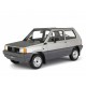 Fiat Panda 4x4 1983 silver, Laudoracing-Model 1/18 scale