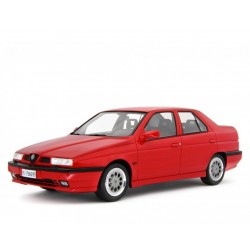 Alfa Romeo 155 2.0i turbo 16V Q4 1992 red, Laudoracing-Model 1/18 scale