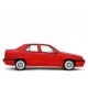 Alfa Romeo 155 2.0i turbo 16V Q4 1992 red, Laudoracing-Model 1/18 scale