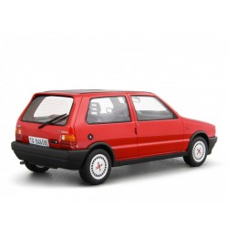 Fiat Uno Turbo i.e. 1985 red, Laudoracing-Model 1/18 scale