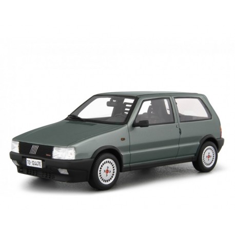 Fiat Uno Turbo i.e. 1985 green, Laudoracing-Model 1/18 scale