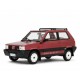 Fiat Panda 4x4 Sisley 1987 red, Laudoracing-Model 1/18 scale