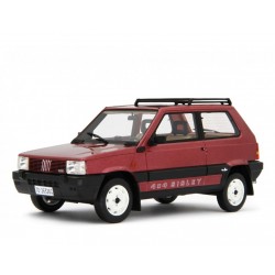 Fiat Panda 4x4 Sisley 1987 červená, Laudoracing-Model 1:18