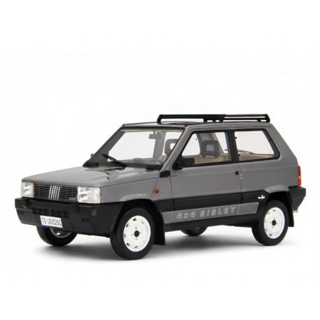 Fiat Panda 4x4 Sisley 1987 grey, Laudoracing-Model 1/18 scale