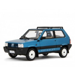 Fiat Panda 4x4 Sisley 1987 blue, Laudoracing-Model 1/18 scale
