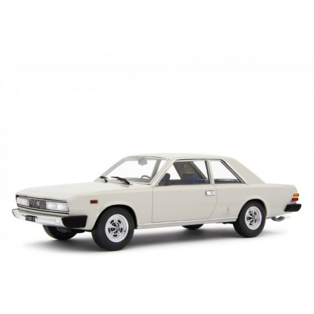 Fiat 130 Coupe 1971 white, Laudoracing-Model 1/18 scale