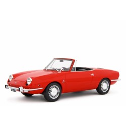 Fiat 850 Sport Spider 1968 red, Laudoracing-Model 1/18 scale