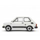 Fiat 126 1976 white, Laudoracing-Model 1/18 scale