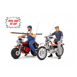 Set bikes + Bud Spencer + Terence Hill, Laudoracing-Model 1/18 scale