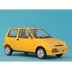Fiat Cinquecento Sporting 1994 yellow, Laudoracing-Model 1/18 scale