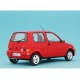Fiat Cinquecento Sporting 1994 red, Laudoracing-Model 1/18 scale