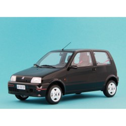 Fiat Cinquecento Sporting 1994 černá, Laudoracing-Model 1:18